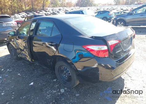 2015 Toyota Corolla Le из США, поврежденный, VIN 5YFBURHE8FP251879